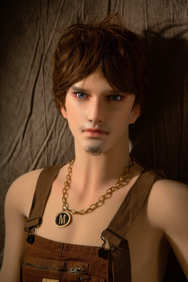 170cm/5ft7 Male Silicone Head Sex Doll - ZHOU QiTa