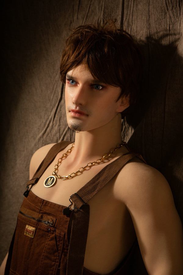 170cm/5ft7 Male Silicone Head Sex Doll - ZHOU QiTa