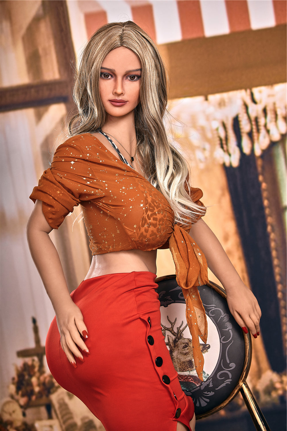 158cm/5ft2 I-Cup Beautiful BBW Big Booty Sex Doll - Helen TPE Irontech