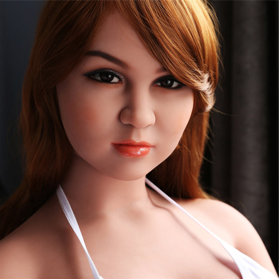 158cm/5ft2 B-cup Brunette Pregnant TPE Sex Doll –69#5 SY