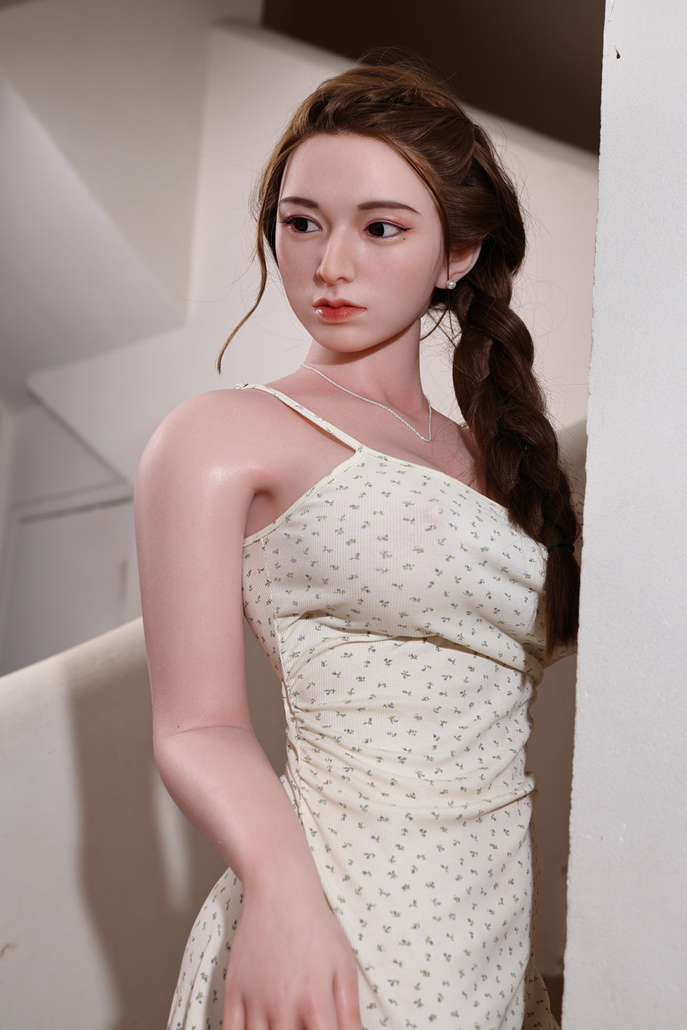 156cm/5ft1 E-cup BigBoobs Asian Silicone Head Sex Doll – Yuan Starpery