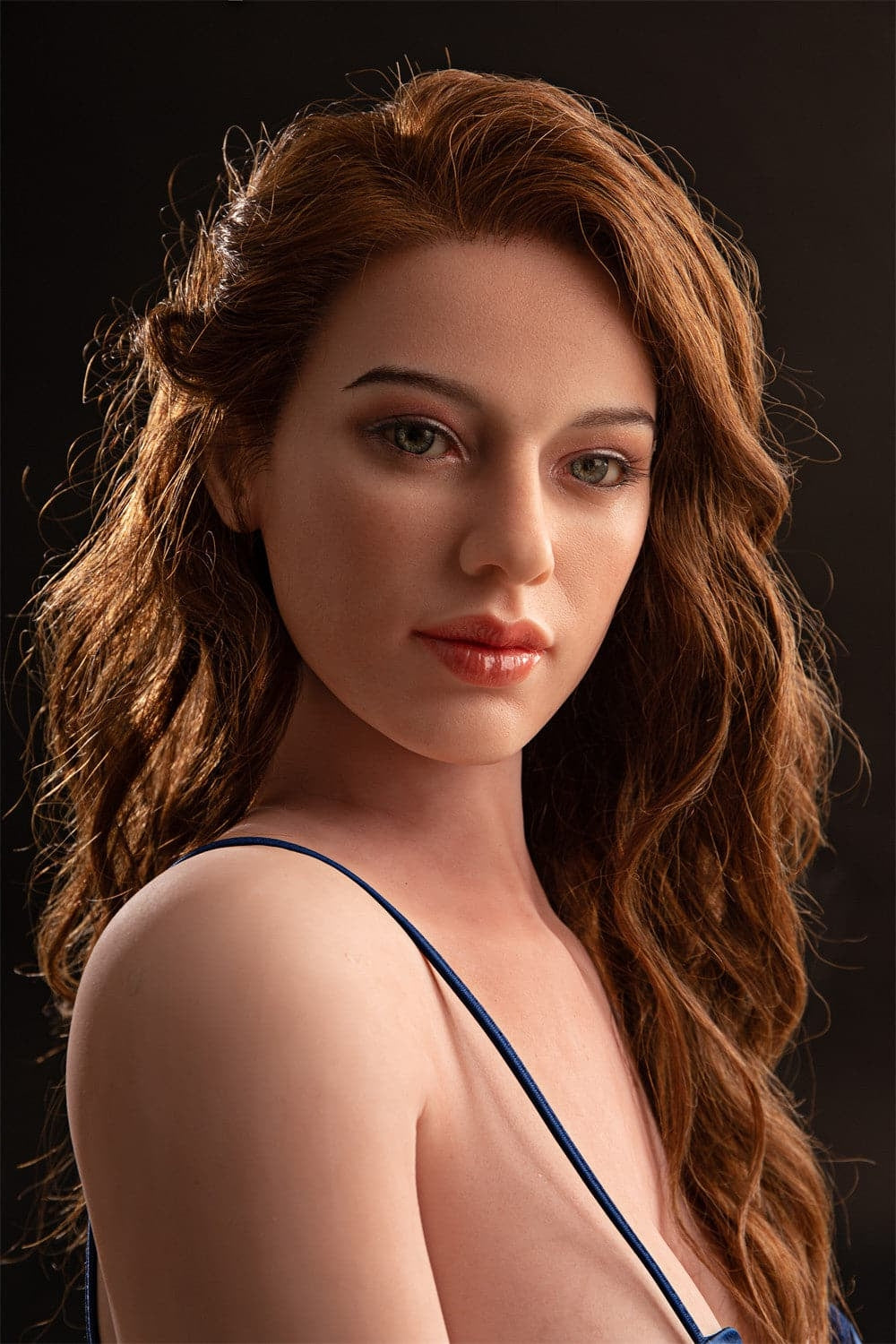 156cm/5ft1 E-cup Big Breast Silicone Head Sex Doll – Emeline Starpery