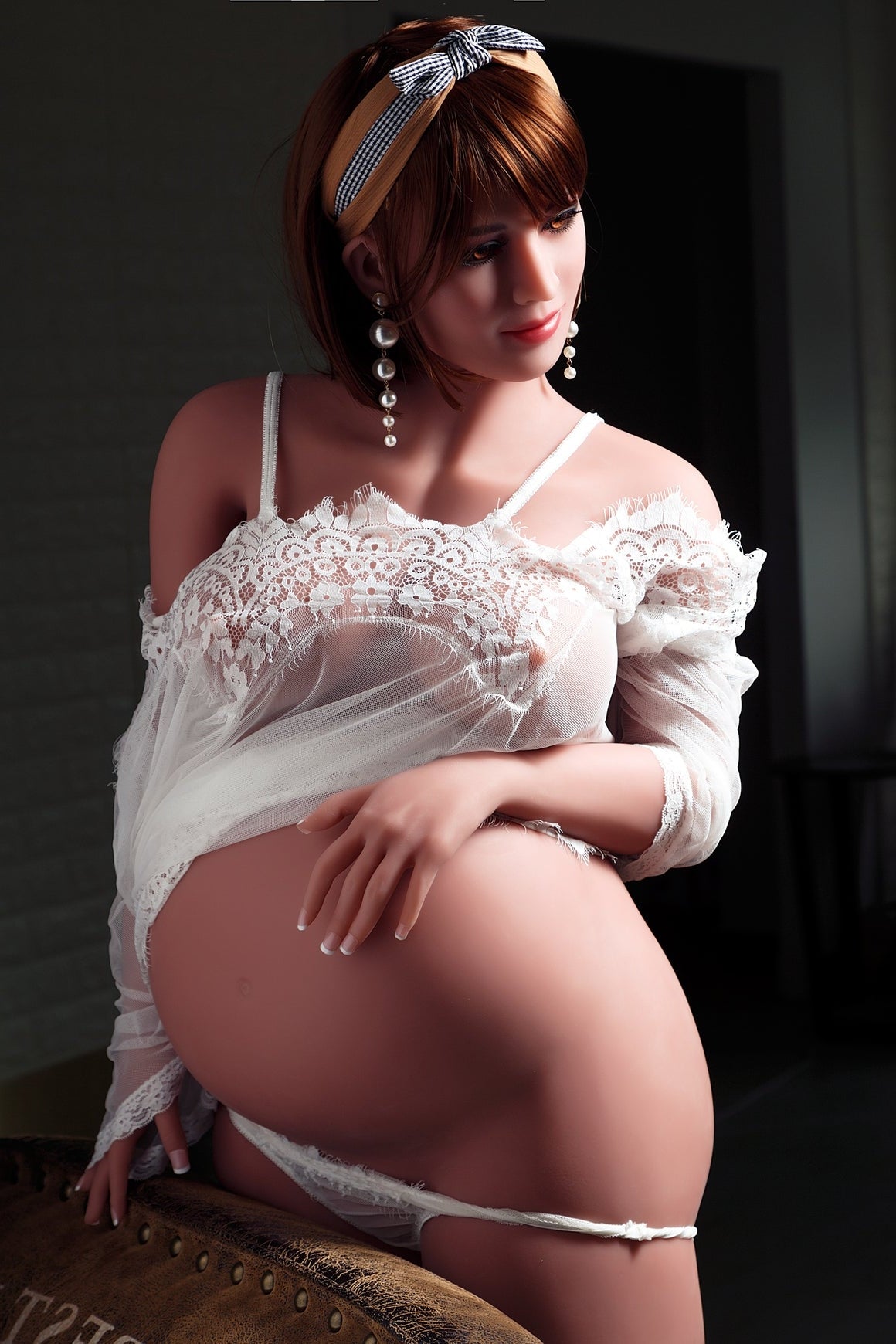 158cm/5ft2 Pregnant MILF Sex Doll - Eloise Aibei