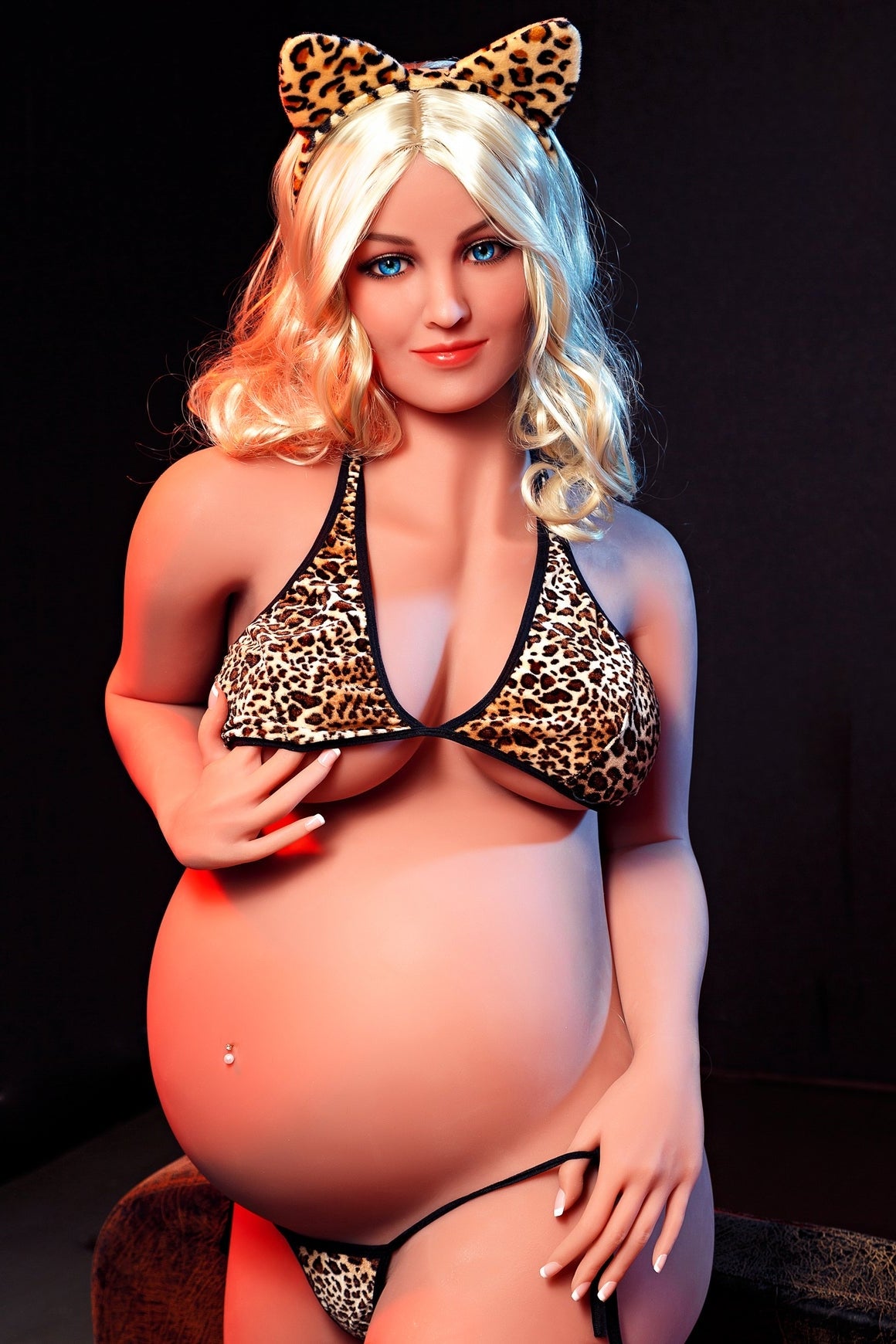 158cm/5ft2 Pregnant TPE Milf Sex Doll - Xenia Aibei