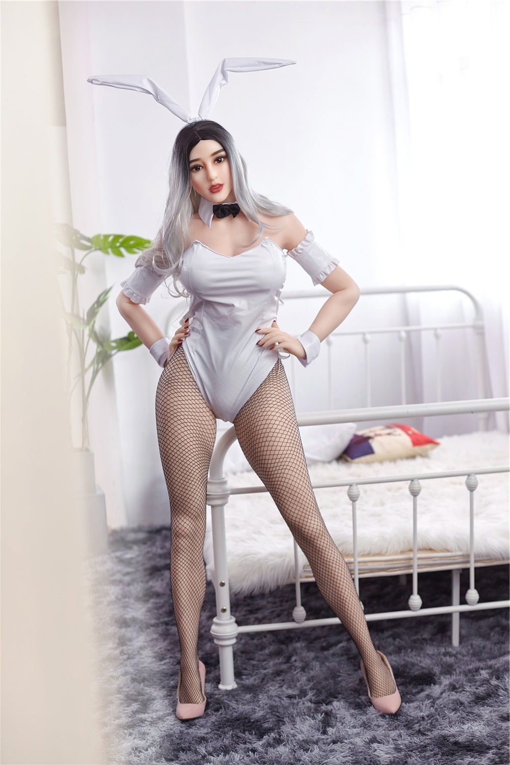 159cm/5ft3 E-Cup Cute Sex Doll with #57 Head - Cecelia TPE Irontech