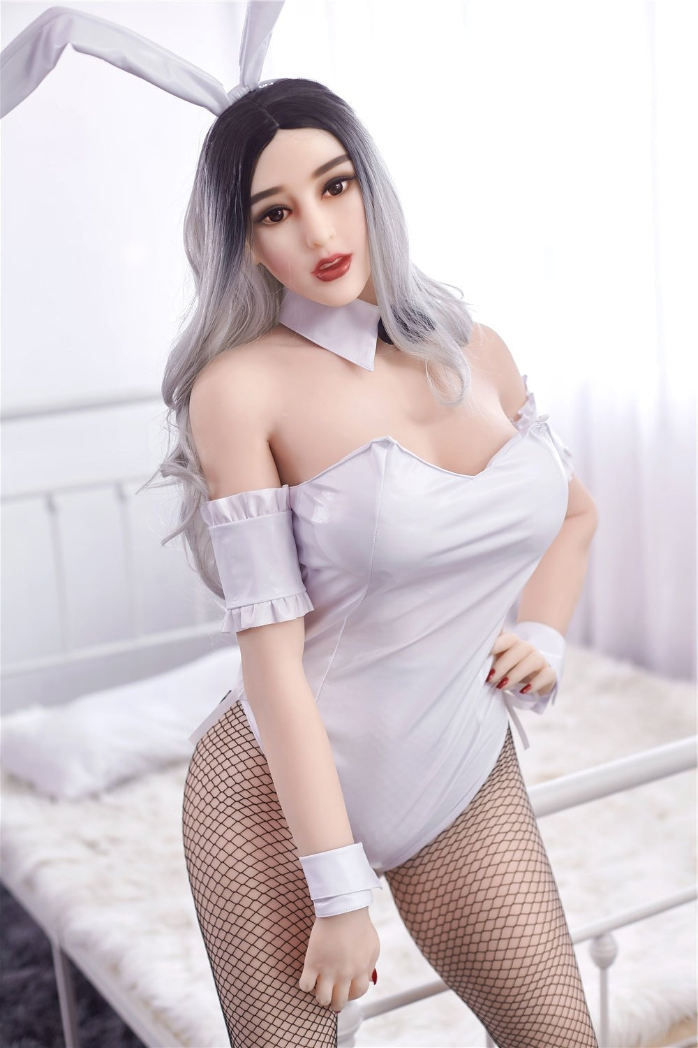 159cm/5ft3 E-Cup Cute Sex Doll with #57 Head - Cecelia TPE Irontech