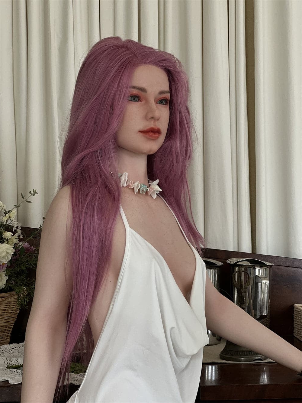 171cm/5ft7 A-cup Silicone Head Sex Doll – Queen Starpery