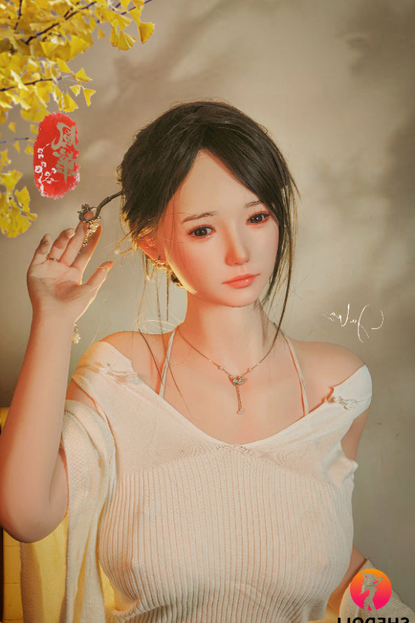 165cm/5ft5 E-cup Silicone Head Sex Doll - Achu 1.0 SHEDOLL