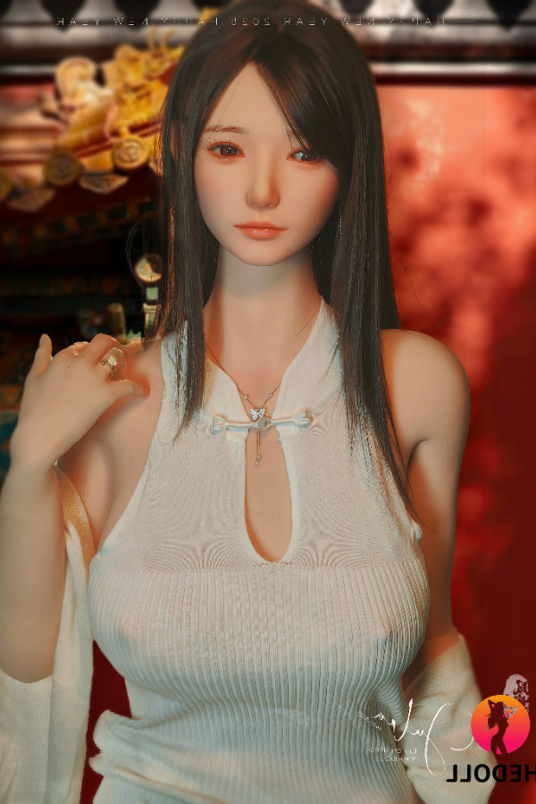 165cm/5ft5 E-cup Silicone Head Sex Doll - Achu 1.0 SHEDOLL