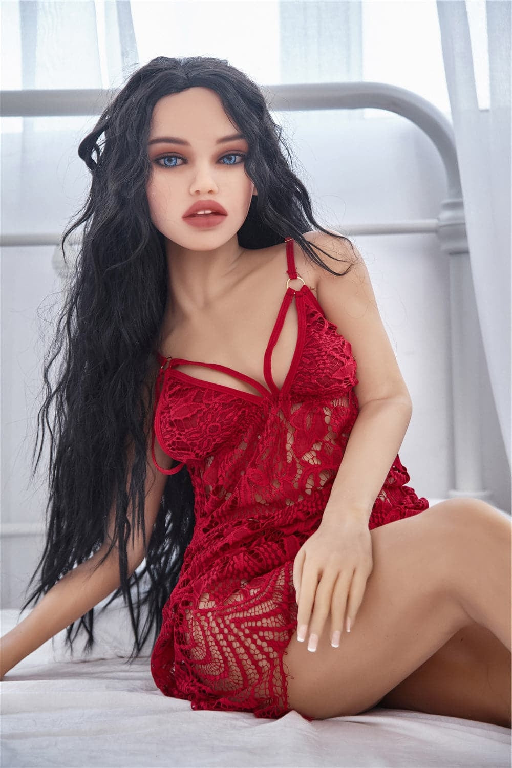 150cm/4ft11 B-Cup Latina Skinny TPE Sex Doll with #56 Head Irontech