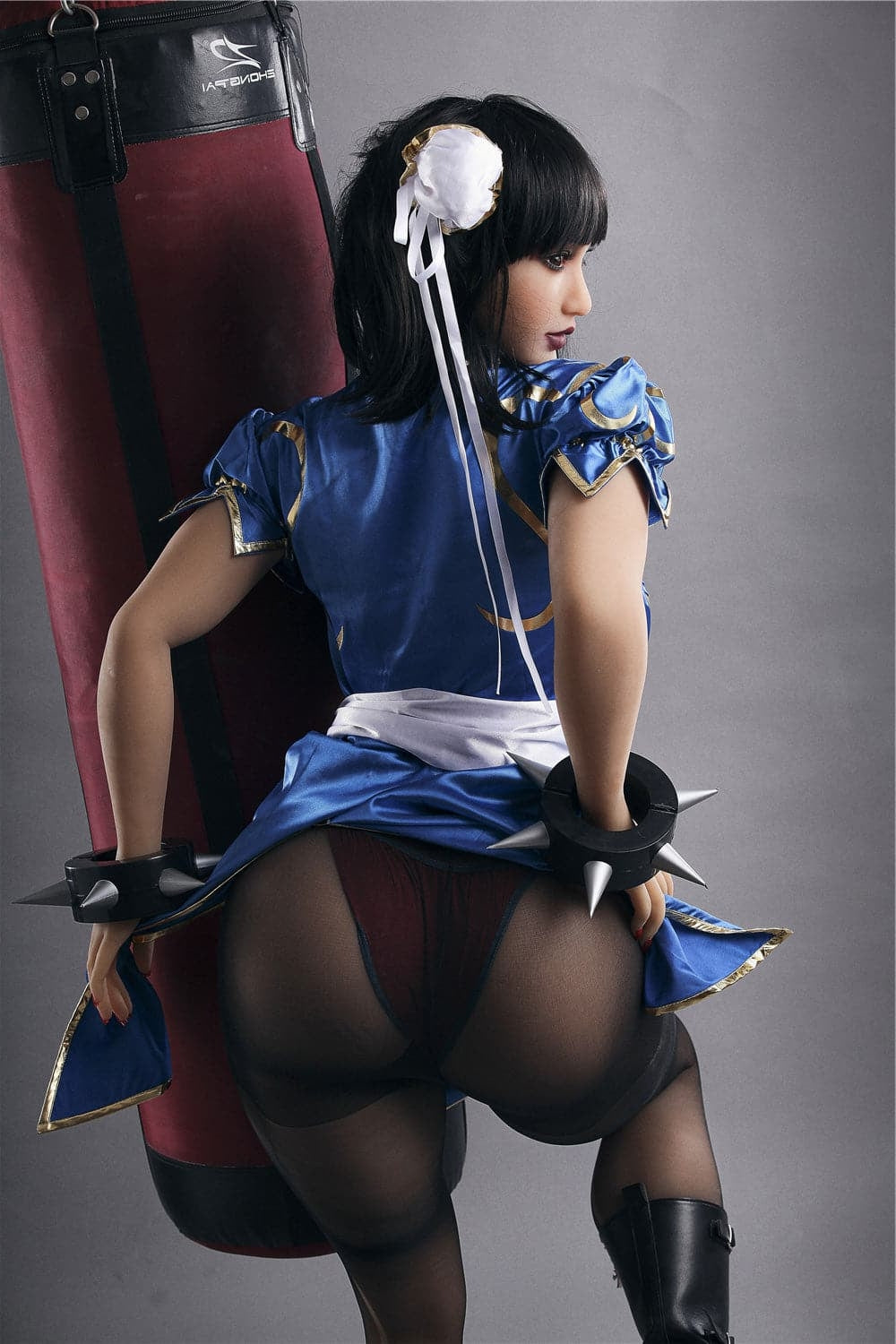 158cm/5ft2 I-Cup Game Women BBW Big Booty Sex Doll Chun-Li TPE Irontech