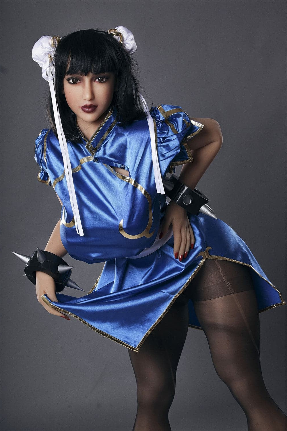 158cm/5ft2 I-Cup Game Women BBW Big Booty Sex Doll Chun-Li TPE Irontech