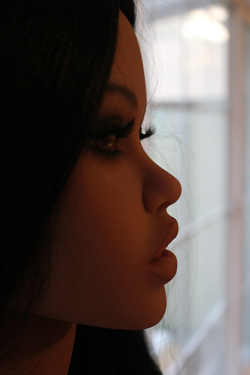 163cm/5ft4 C-Cup Skinny Ebony|Black TPE Sex Doll with #56 Head - Jane Torso Irontech