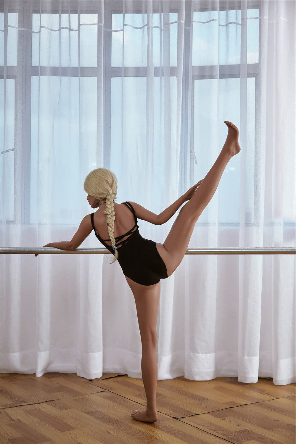 EU In Stock-150cm/4ft11 B-Cup Skinny Latina TPE Sex Doll with #50 Head Torso Irontech