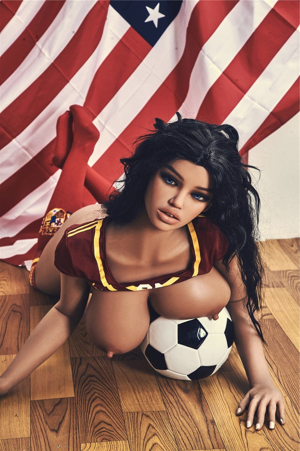 163cm/5ft4 C-Cup Super Sexy Cheerleader Sex Doll with #56 Head - Jane Torso TPE Irontech