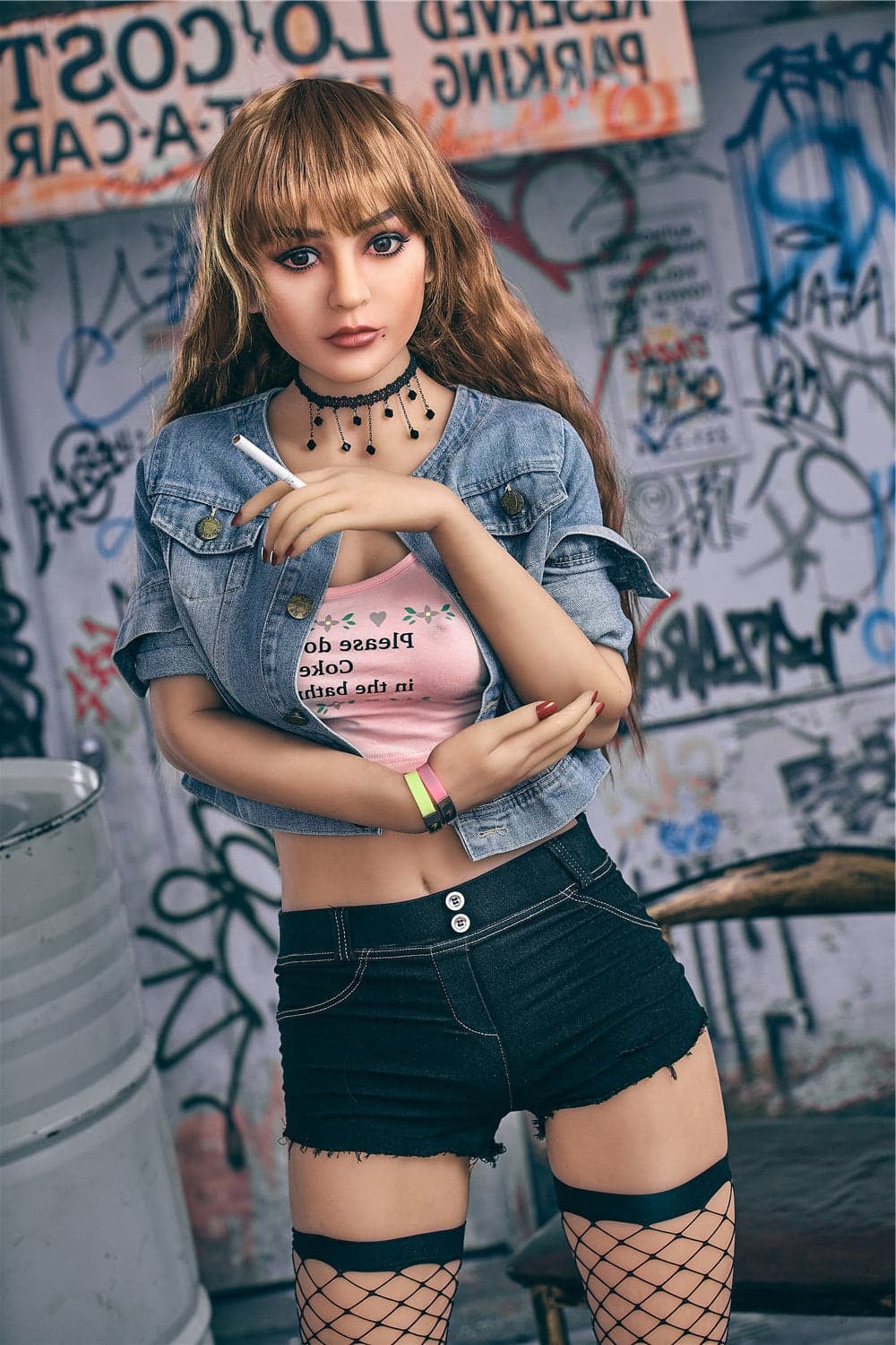 163cm/5ft4 C-Cup Rock Women Small Tits Sex Doll with #72 Head - Julia Torso TPE Irontech