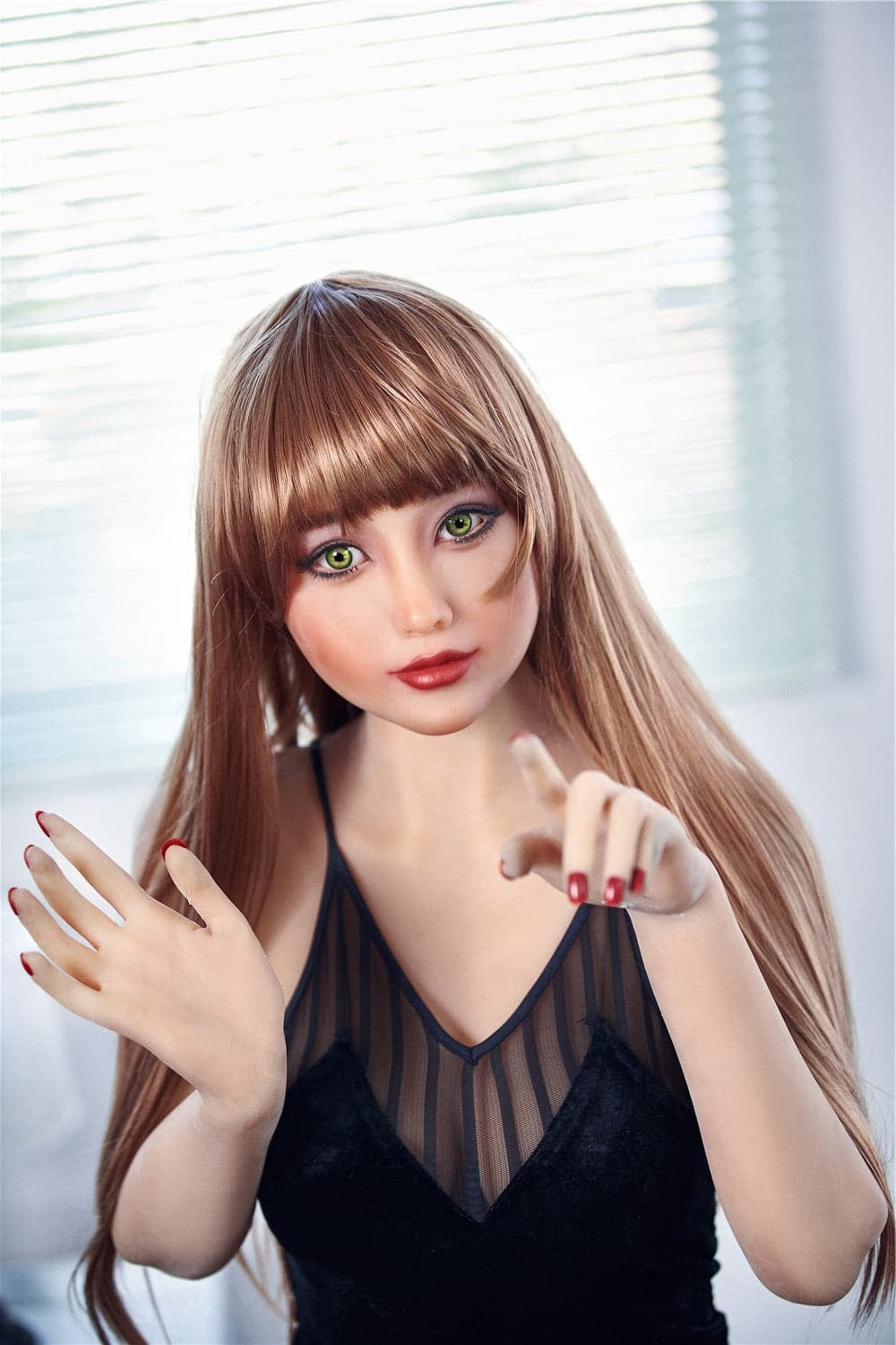 163cm/5ft4 C-Cup Blonde American Lifelike Sex Doll with #74 Head - Say Torso TPE Irontech