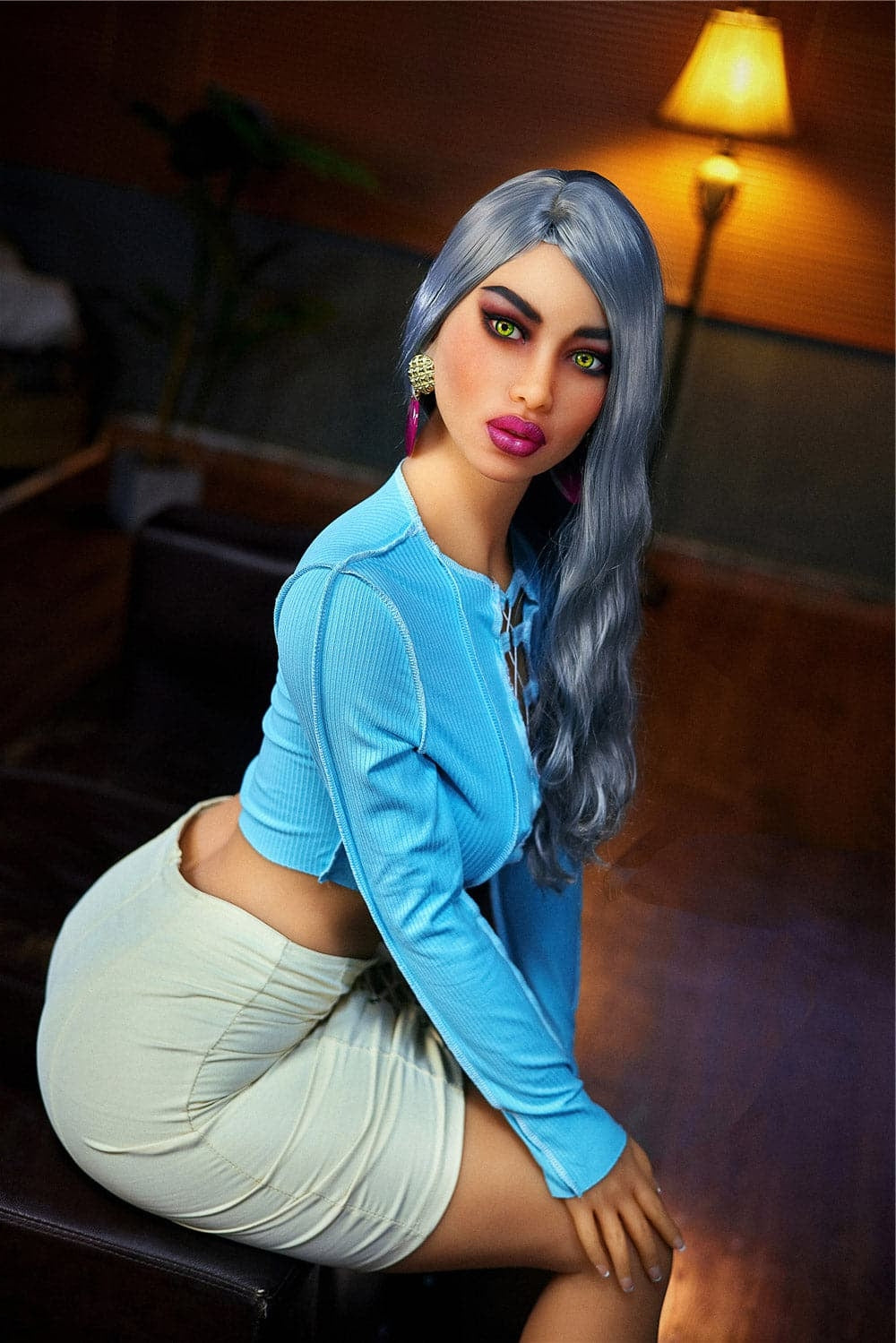 EU In Stock-164cm/5ft5 F-Cup Big Boobs Sex Doll with #101 Head - Lola Torso TPE Irontech