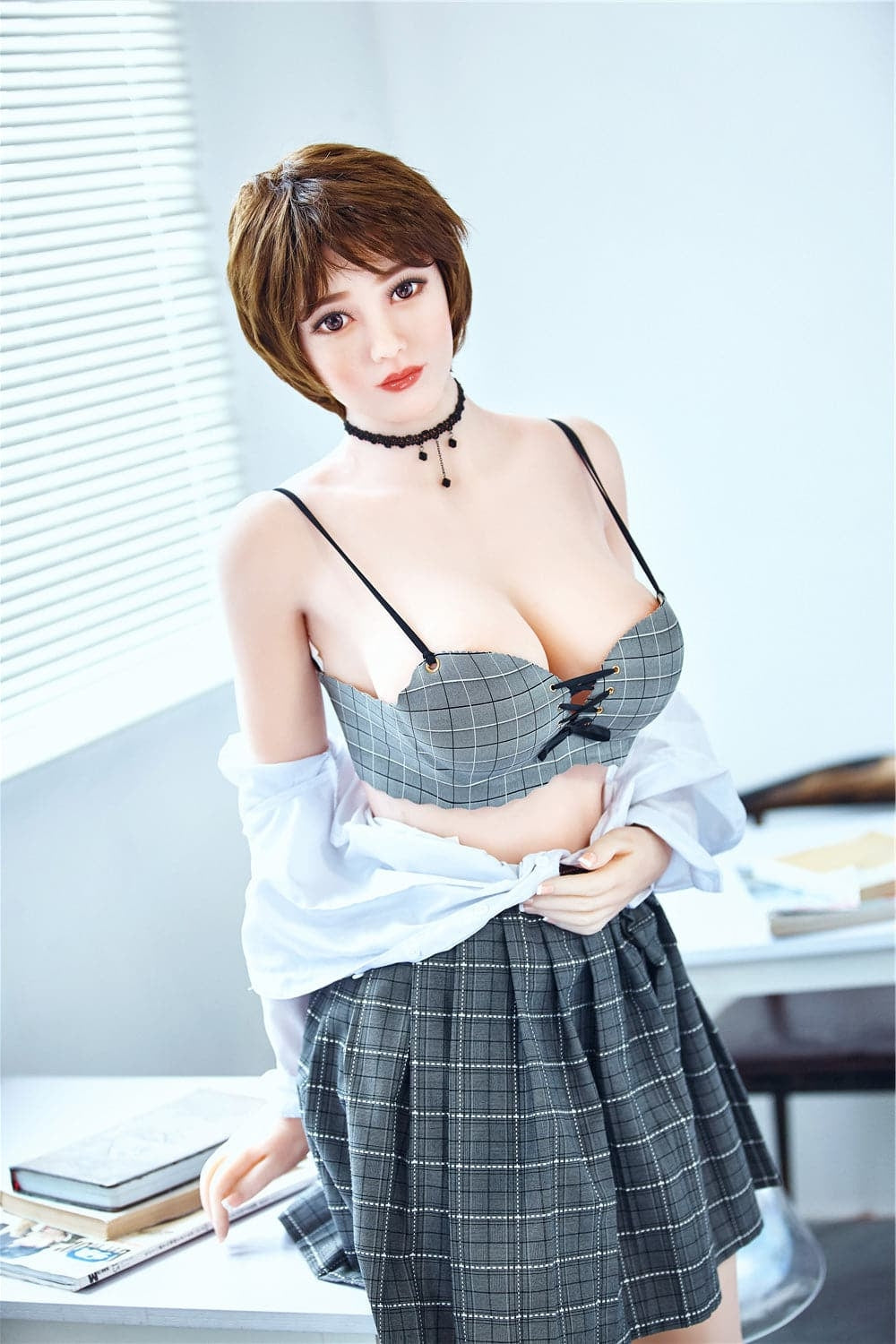 159cm/5ft3 E-Cup Big Tits Lifelike Sex Doll TPE Irontech