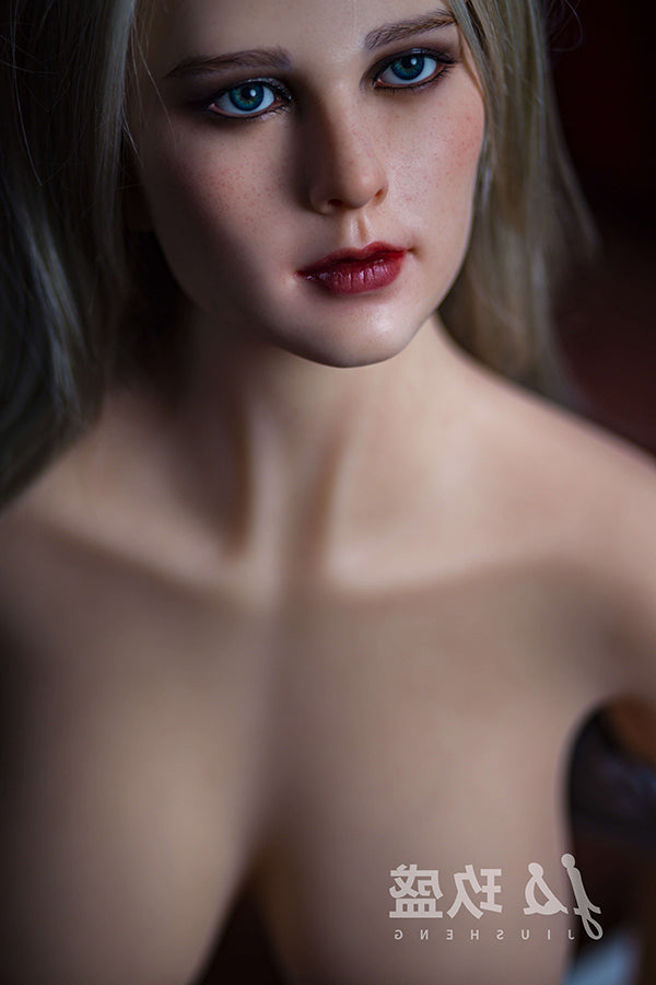 163cm/5ft4 F-cup Big Tits Silicone Head Sex Doll - #30 Evelyn Jiusheng