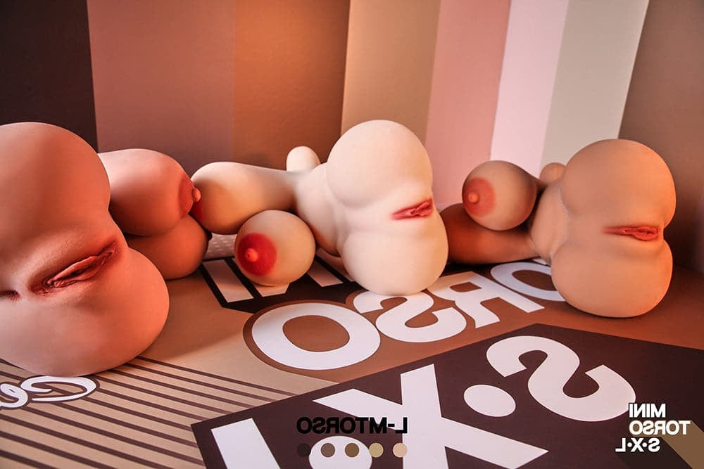 🔹CLM Classic🔹L Mini Big Breast Torso Sex Doll - Climax