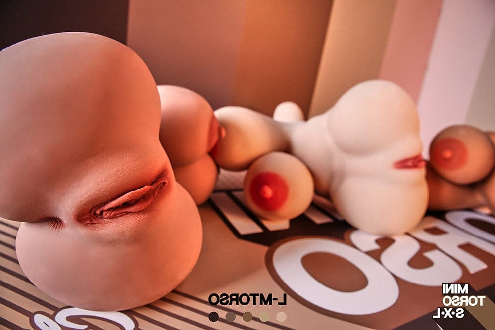 🔹CLM Classic🔹L Mini Big Breast Torso Sex Doll - Climax