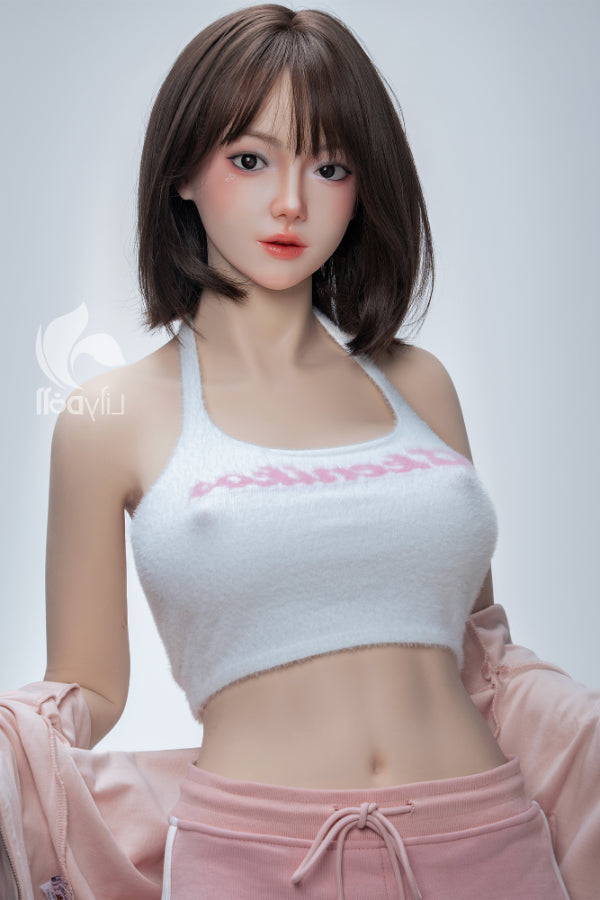 US In Stock - 168cm/5ft6 F-Cup Hybrid Sex Doll - Elara-B, Head LH030A- Torso Silicone & TPE Body Lily
