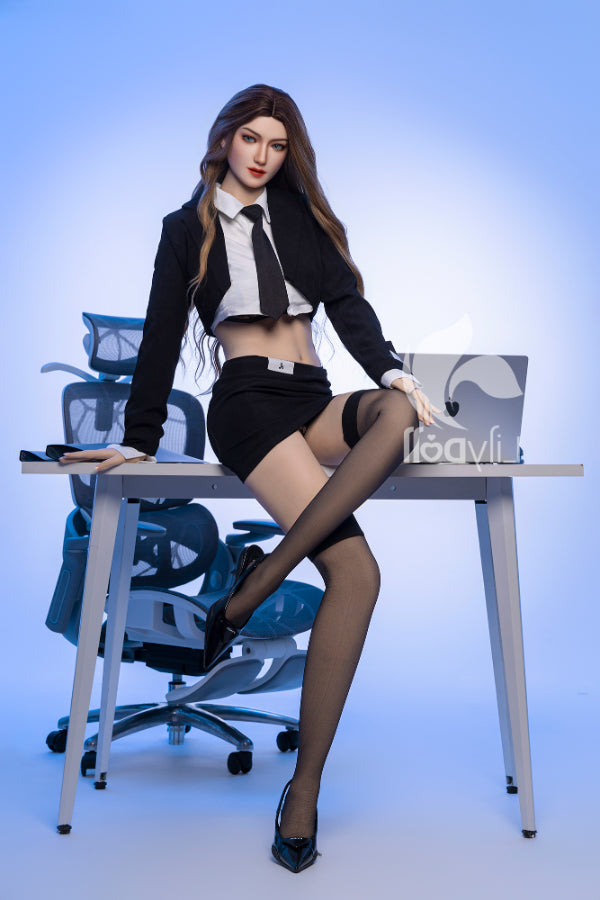 168cm/5ft6 F-Cup Hybrid Sex Doll - Selene-A, Head LH033A-A Silicone & TPE Body Lily