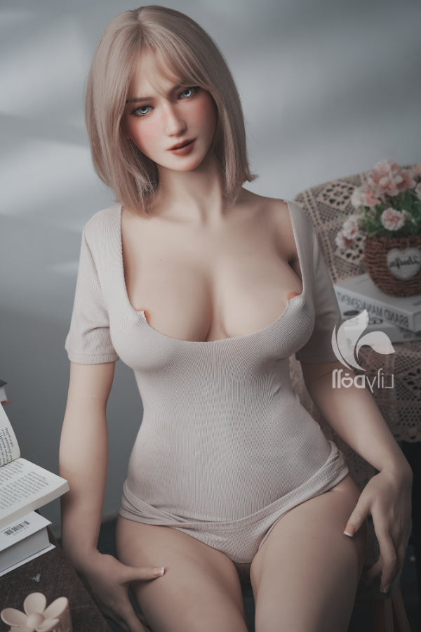 168cm/5ft6 F-Cup Hybrid Sex Doll - Selene-B, Head LH033A-B Silicone & TPE Body Lily