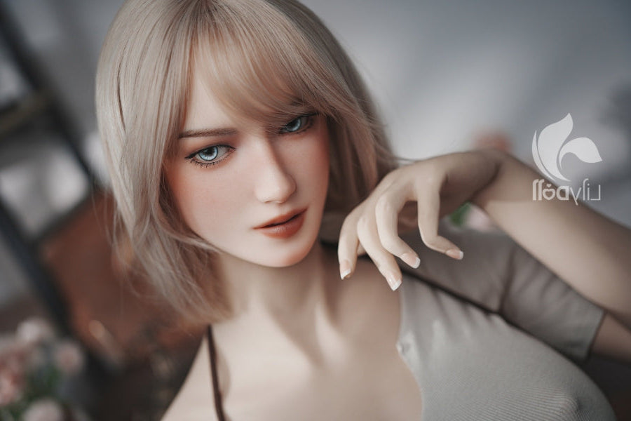 168cm/5ft6 F-Cup Hybrid Sex Doll - Selene-B, Head LH033A-B Silicone & TPE Body Lily