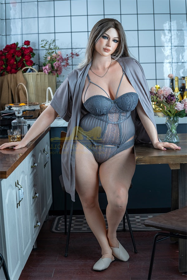 Natural Optimized Series G Cup Full Silicone Bbw Sex Doll 162cm Plus S13 Celine - Torso Irontech