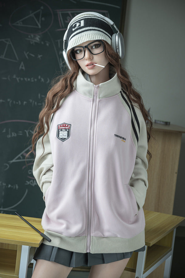 160cm/5ft3 D-cup Chinese Silicone Head Sex Doll ROS - M2 JX