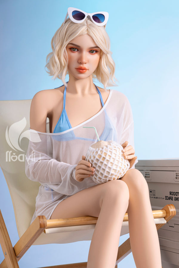 US In Stock - 166cm/5ft5 C-Cup Hybrid Sex Doll Ivy-A, Head LH034A-A Silicone & TPE Body Lily