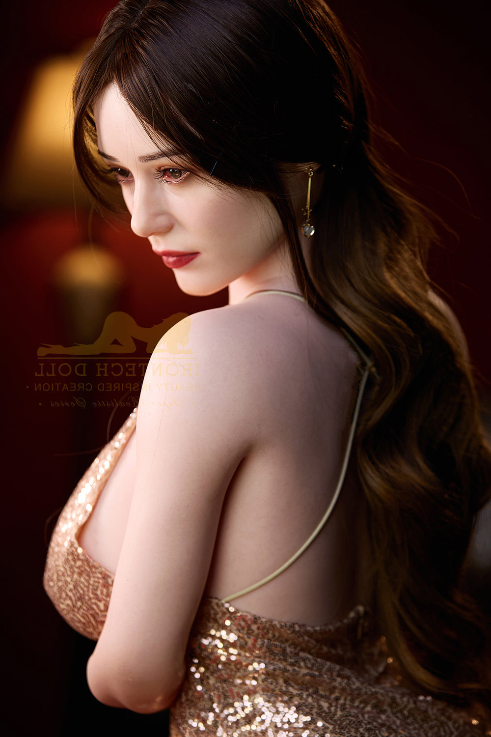 162cm/5ft4 I-cup Bubble Butt Big Boobs Silicone Sex Doll – S21 Darla Irontech