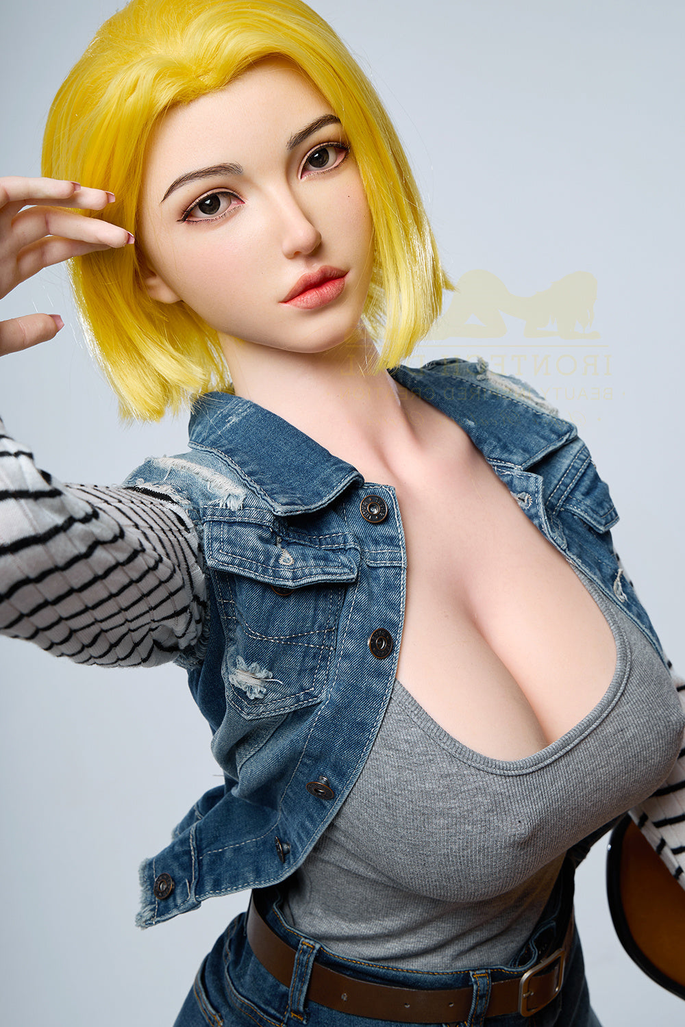 159cm/5ft3 G-cup Bubble Butt Huge Tits Silicone Sex Doll – S41 Joline Torso Irontech