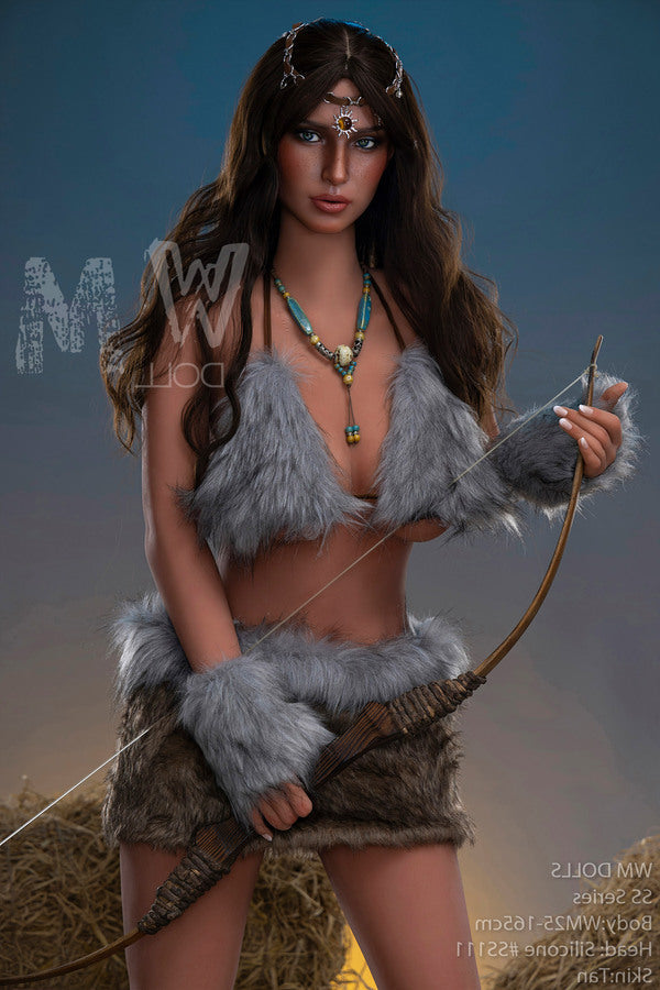 165cm/5ft5 E-Cup Silicone Head S-TPE Body Sex Doll SS111 WM