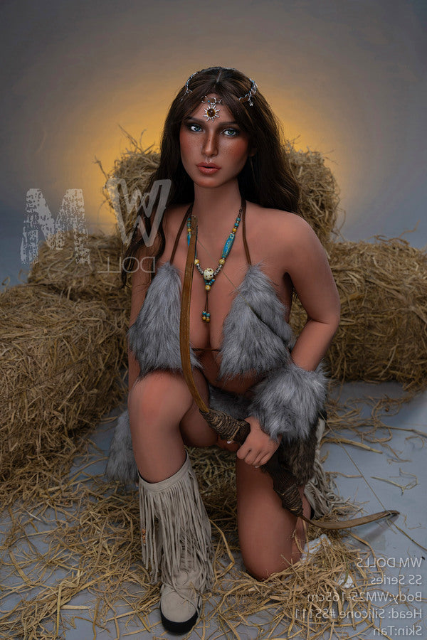 165cm/5ft5 E-Cup Silicone Head S-TPE Body Sex Doll SS111 WM