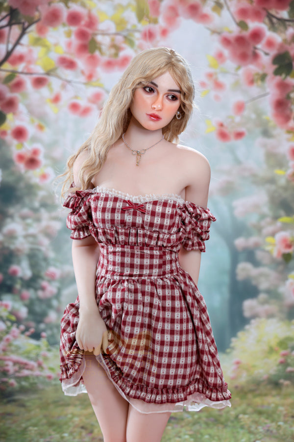 162cm/5ft4 A-Cup Cute Hybrid Sex Doll with S45 Head Silicone + TPE Body Irontech