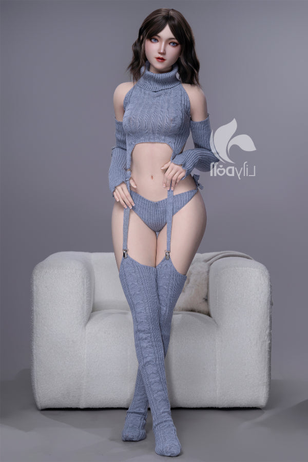 159cm/5ft3 B-Cup Hybrid Sex Doll - Freya-D, Head LH031A-D Silicone & TPE Body Lily
