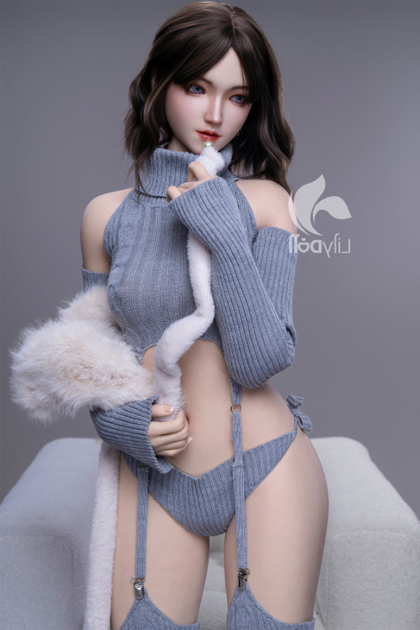 159cm/5ft3 B-Cup Hybrid Sex Doll - Freya-D, Head LH031A-D Silicone & TPE Body Lily