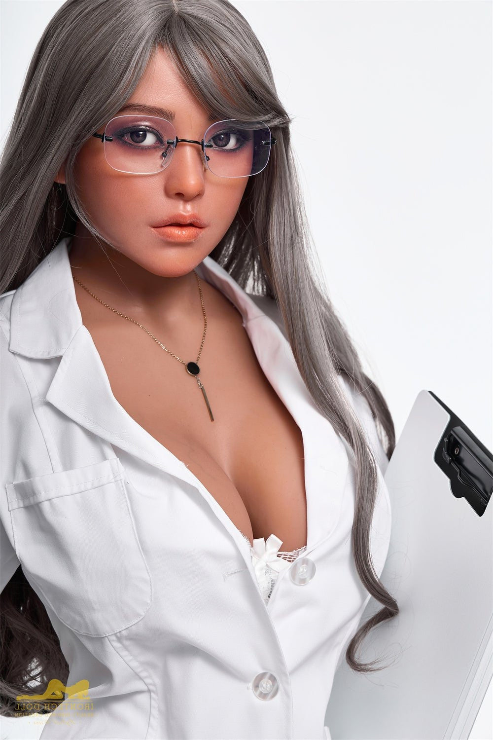 164cm/5ft5 G-Cup Dark Tanned Beautiful Sex Doll with #S40 Head Silicone + TPE Body Irontech