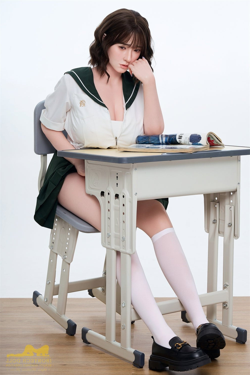 162cm/5ft4 I-cup Japanese Shemale/Transgender Silicone Sex Doll – S7 Irontech