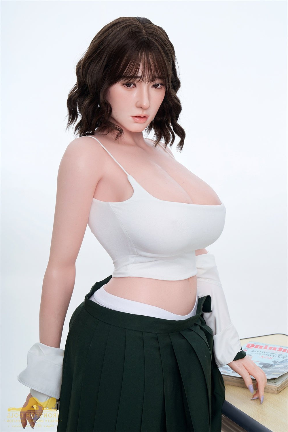 162cm/5ft4 I-cup Japanese Shemale/Transgender Silicone Sex Doll – S7 Irontech