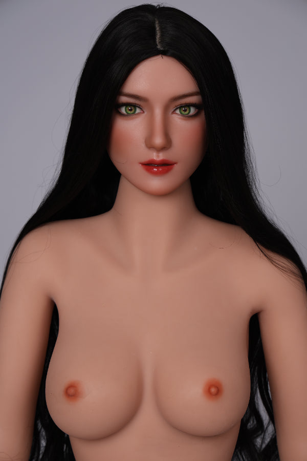 US In Stock - 158cm/5ft2 D-Cup Hybrid Sex Doll - Selene-D, Head LH033A Torso Silicone & TPE Body Lily
