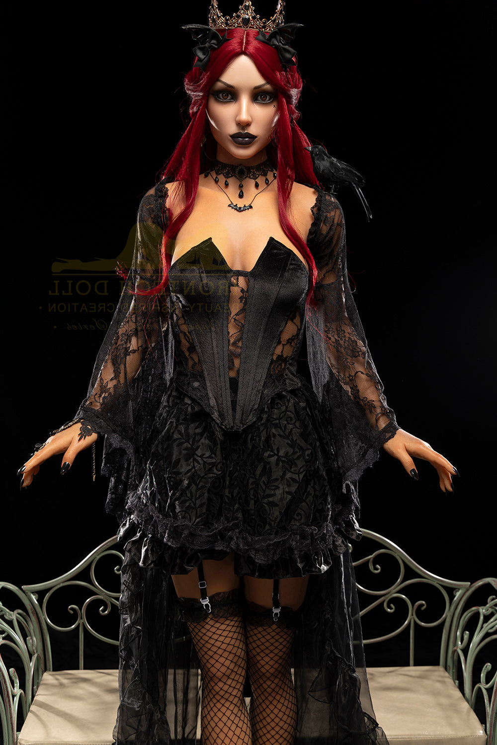 169cm/5ft7 C-Cup Silicone Sex Doll For Men - S47 Gia Dark Tanned Irontech