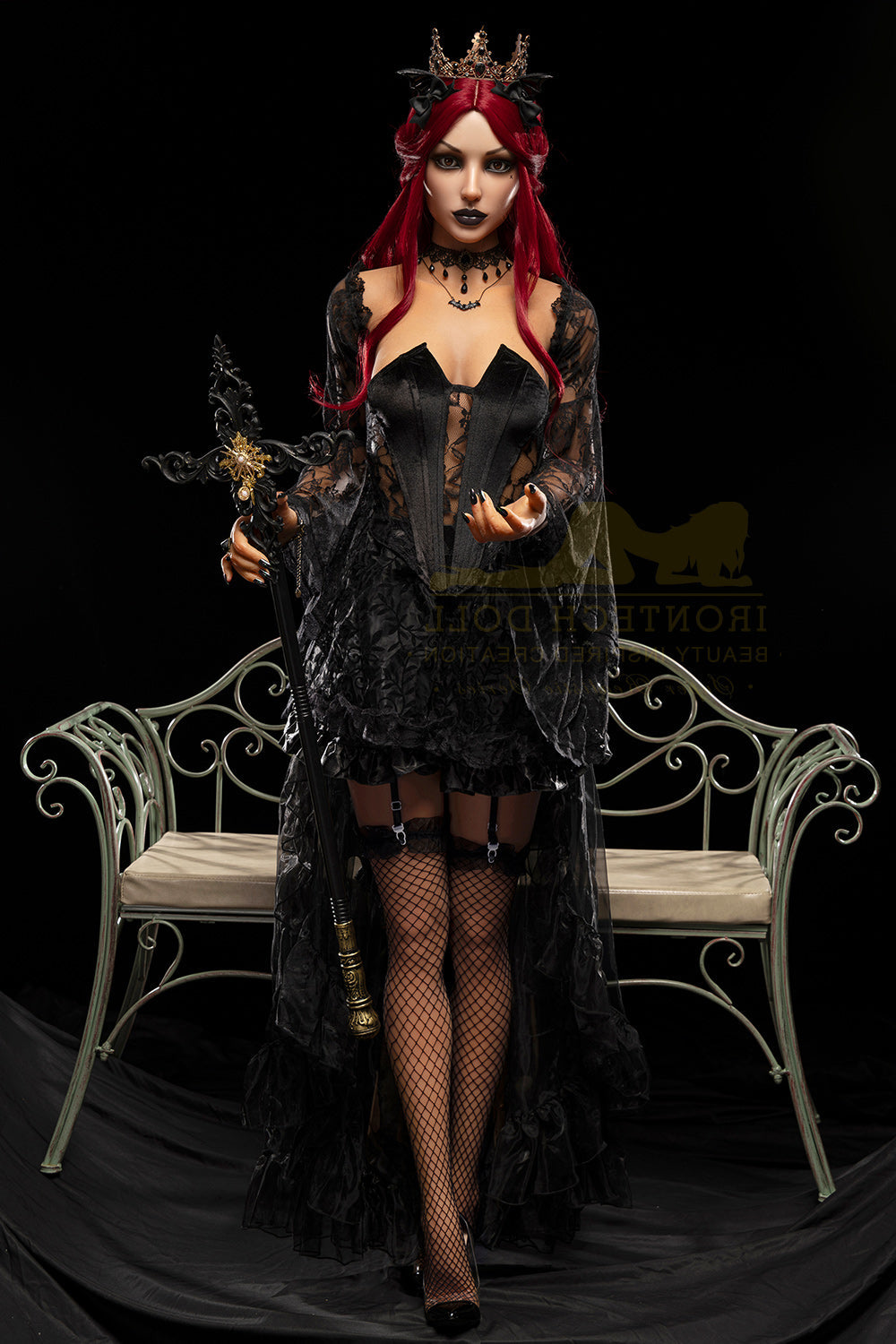 169cm/5ft7 C-Cup Silicone Sex Doll For Men - S47 Gia Dark Tanned Irontech