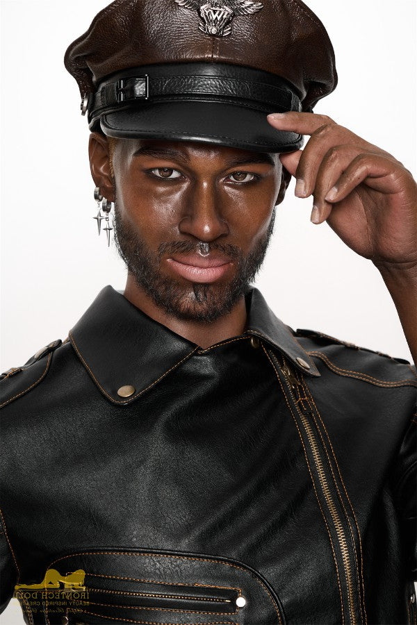 176cm/5ft9 Male Ebony|Black Tall Realistic Silicone Sex Doll - M7 Bill Torso Irontech