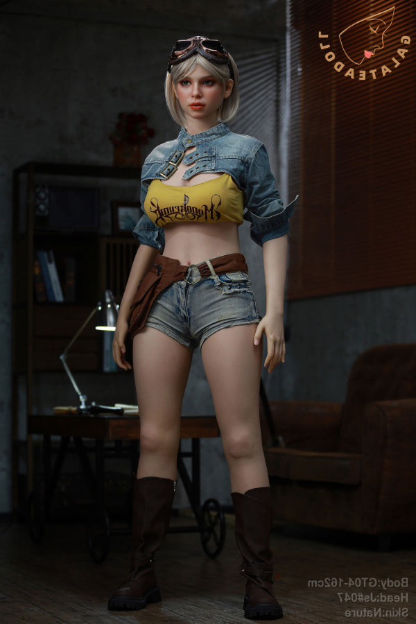 162cm/5ft4 E-cup Real Skin Texture Silicone Sex Doll – JS047 Nature Galatea