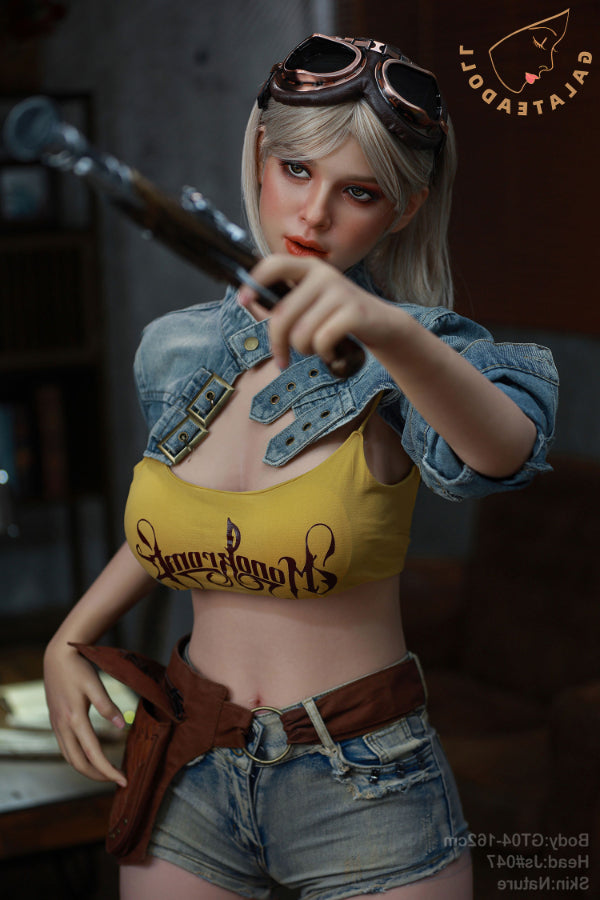 162cm/5ft4 E-cup Real Skin Texture Silicone Sex Doll – JS047 Nature Galatea