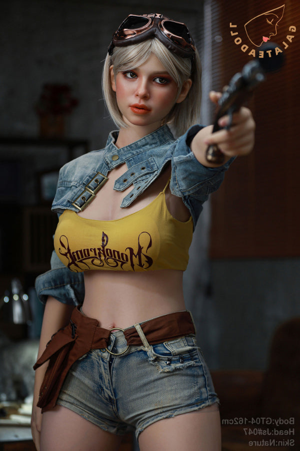 162cm/5ft4 E-cup Real Skin Texture Silicone Sex Doll – JS047 Nature Galatea